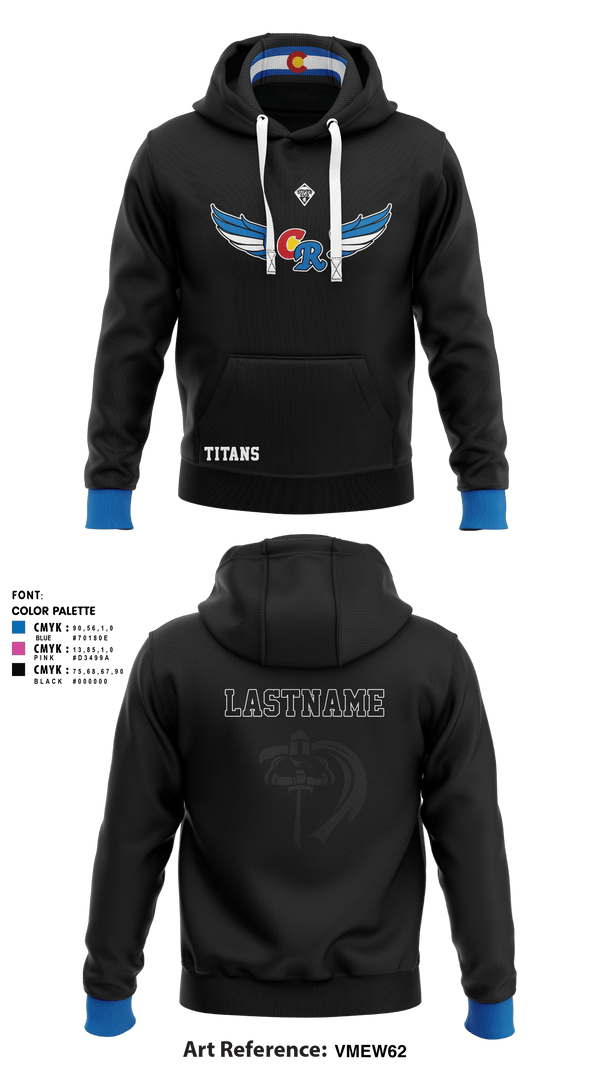 Hoodie, Coal Ridge HS Track & Field, Track & Field, Teamtime, Team time, sublimation, custom sports apparel, team uniforms, spirit wear, spiritwear, sports uniforms, custom shirts, team store, custom team store, fundraiser sports, apparel fundraiser