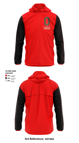 Windbreaker, K.A.T.O  STRIDERS, Track & Field, Teamtime, Team time, sublimation, custom sports apparel, team uniforms, spirit wear, spiritwear, sports uniforms, custom shirts, team store, custom team store, fundraiser sports, apparel fundraiser