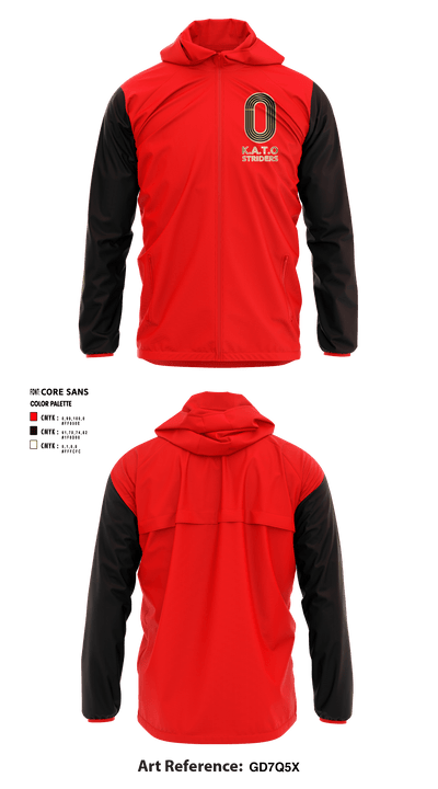 K.A.T.O  STRIDERS 16261028 Windbreaker - 1