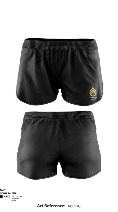 2nd Battalion, 515th RTI 62256009 Women's Shorts - 1