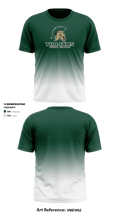 Aurora Central High School Football 76625256 Short Sleeve Performance Shirt - 1
