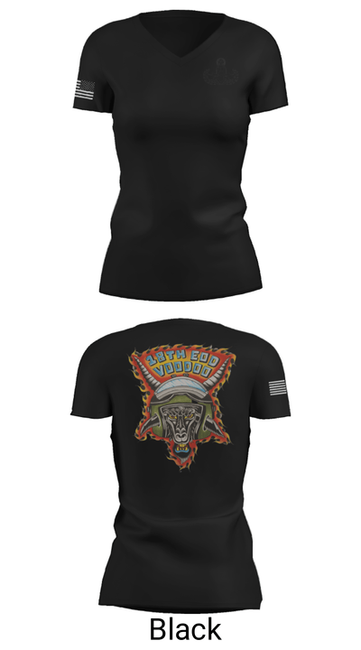 18th Ordnance Company EOD 8486026 Women's Short Sleeve V-neck Shirt - 38
