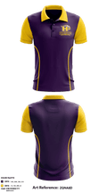 Hanford High School Basketball 16936273 Short Sleeve Performance Polo - 1