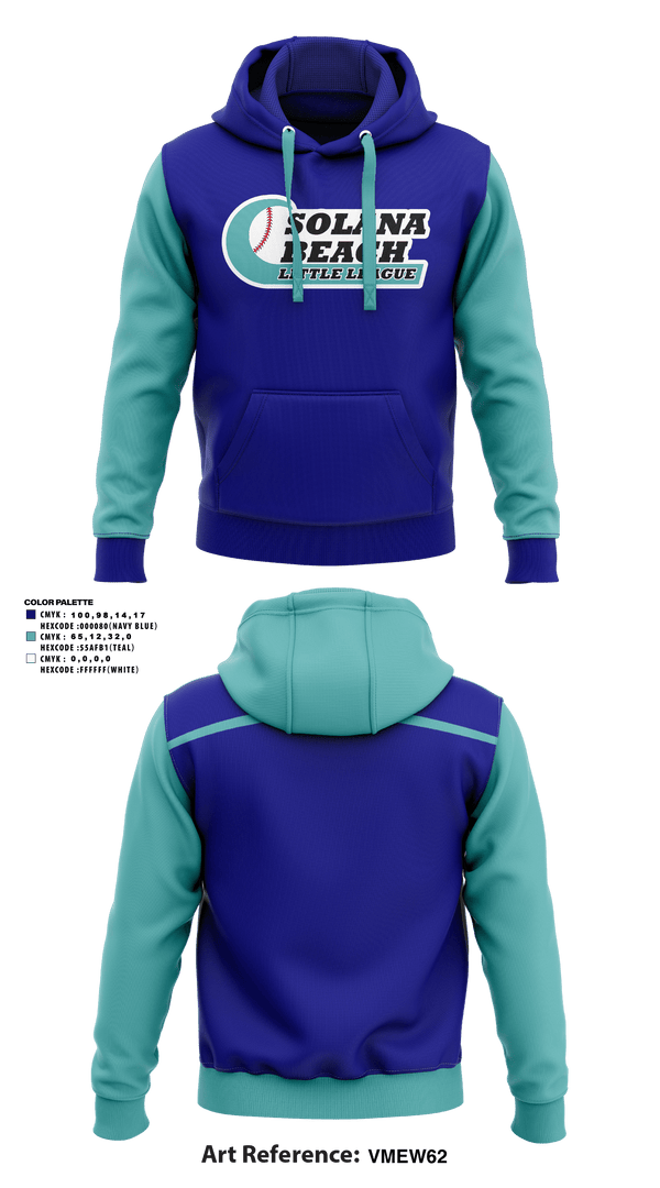 Hoodie, Solana Beach Little League, Baseball, Teamtime, Team time, sublimation, custom sports apparel, team uniforms, spirit wear, spiritwear, sports uniforms, custom shirts, team store, custom team store, fundraiser sports, apparel fundraiser