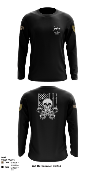 Long Sleeve Performance Shirt, , National Guard, Teamtime, Team time, sublimation, custom sports apparel, team uniforms, spirit wear, spiritwear, sports uniforms, custom shirts, team store, custom team store, fundraiser sports, apparel fundraiser