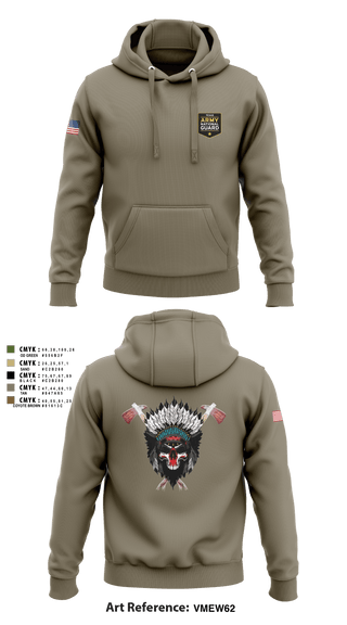 Hoodie, , Army, Teamtime, Team time, sublimation, custom sports apparel, team uniforms, spirit wear, spiritwear, sports uniforms, custom shirts, team store, custom team store, fundraiser sports, apparel fundraiser