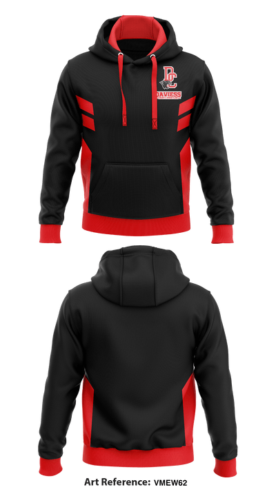 Daviess County Wrestling 27022812 Hoodie - 1