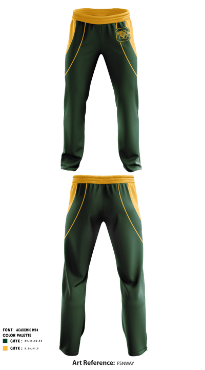 Conway High School Football 2543740 Sweatpants - 1