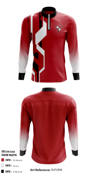 Quarter Zip Jacket, William Carey University Archery, School Spirit Store, Teamtime, Team time, sublimation, custom sports apparel, team uniforms, spirit wear, spiritwear, sports uniforms, custom shirts, team store, custom team store, fundraiser sports, apparel fundraiser