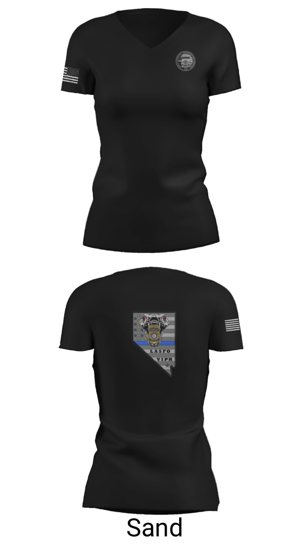 Women's Short Sleeve Vneck Shirt, , Police, Teamtime, Team time, sublimation, custom sports apparel, team uniforms, spirit wear, spiritwear, sports uniforms, custom shirts, team store, custom team store, fundraiser sports, apparel fundraiser