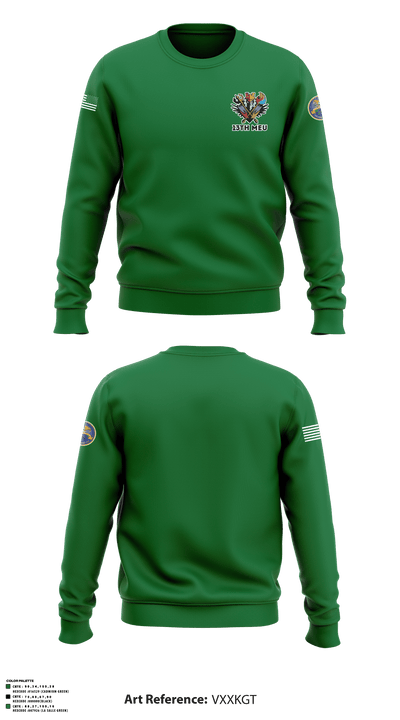 13th MEU 13420129 Crew Neck Sweatshirt - 1
