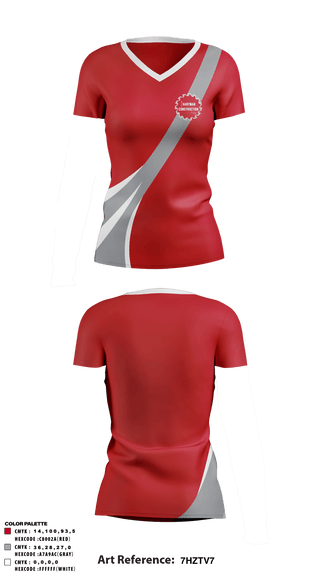 Women's Short Sleeve Vneck Shirt, , , Teamtime, Team time, sublimation, custom sports apparel, team uniforms, spirit wear, spiritwear, sports uniforms, custom shirts, team store, custom team store, fundraiser sports, apparel fundraiser
