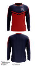 W T Woodson High School Track 37289457 Long Sleeve Performance Shirt - 1