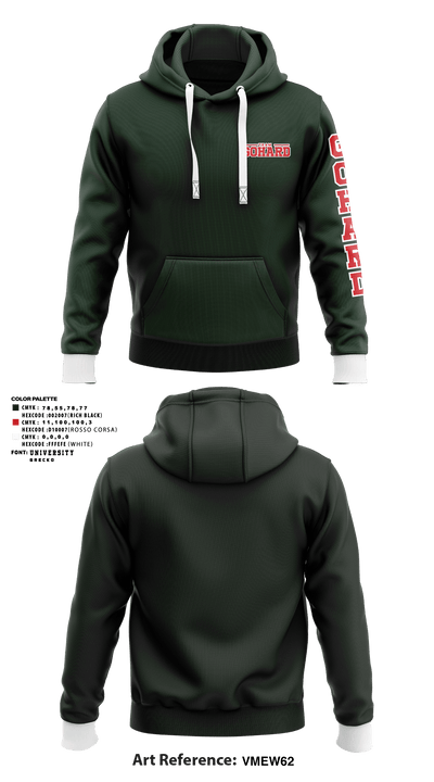 Team GoHard 28367876 Hoodie - 1