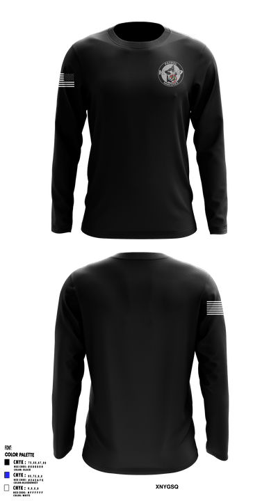 Northeast Narcotics Task Force 11312990 Long Sleeve Performance Shirt - 1