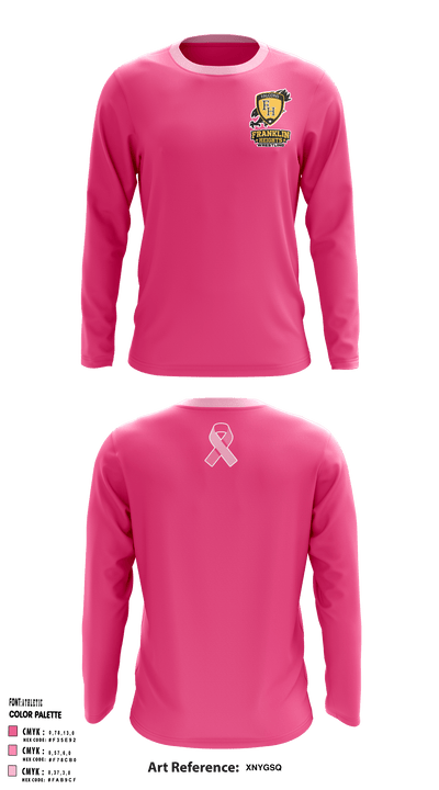 Franklin Heights High School Wrestling 74369547 Long Sleeve Performance Shirt - 2