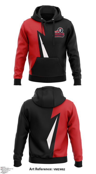 Lincoln High School Baseball 29714411 Hoodie - 1