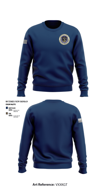 Navy International Programs Office 21438781 Crew Neck Sweatshirt - 3