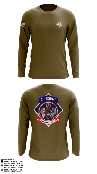 Long Sleeve Performance Shirt, , Army, Teamtime, Team time, sublimation, custom sports apparel, team uniforms, spirit wear, spiritwear, sports uniforms, custom shirts, team store, custom team store, fundraiser sports, apparel fundraiser