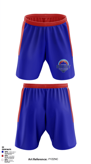 Athletic Shorts With Pockets, Big Sky State Games, Spirit Store, Teamtime, Team time, sublimation, custom sports apparel, team uniforms, spirit wear, spiritwear, sports uniforms, custom shirts, team store, custom team store, fundraiser sports, apparel fundraiser