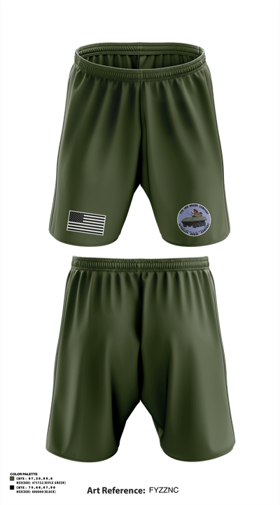 4th LAR 77324342 Athletic Shorts With Pockets - 3