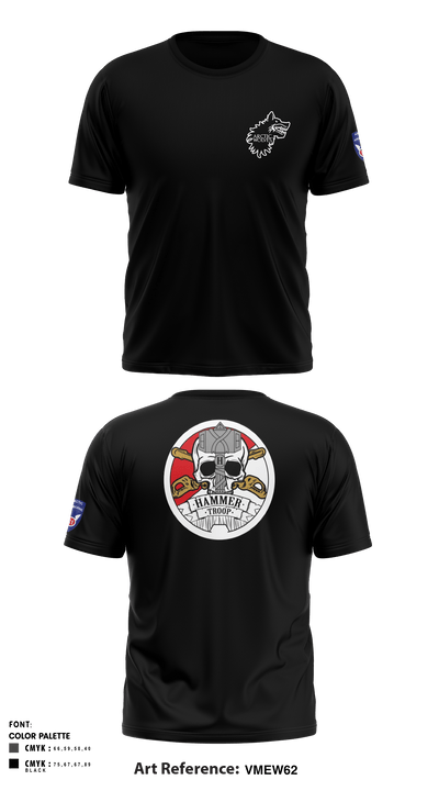 HHT, 5-1 CAV 78942077 Short Sleeve Performance Shirt - 2