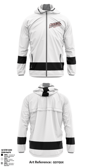 Windbreaker, Stealth Softball Org, Softball, Teamtime, Team time, sublimation, custom sports apparel, team uniforms, spirit wear, spiritwear, sports uniforms, custom shirts, team store, custom team store, fundraiser sports, apparel fundraiser
