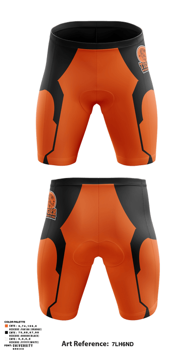 Tiger Wrestling 95214865 Men's Compression Shorts - 2