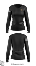 Task Force Artemis 87379157 Women's Long Sleeve V-neck Shirt - 1