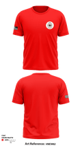 Fuego Volunteer Fire Company 45597069 Short Sleeve Performance Shirt - 1