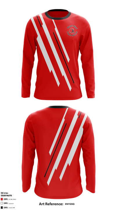 Mount Sinai Youth Soccer 74175988 Long Sleeve Performance Shirt - 1