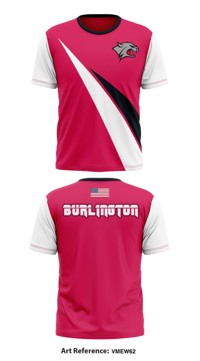 Burlington 44045417 Short Sleeve Performance Shirt - 1