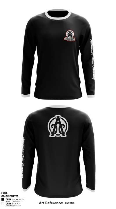American Cola Culture 28641954 Long Sleeve Performance Shirt - 1