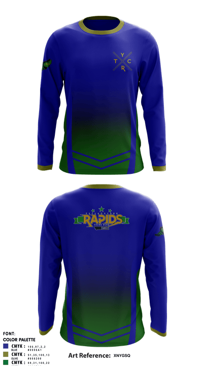 Yellowstone Rapids Track 62906431 Long Sleeve Performance Shirt - 2