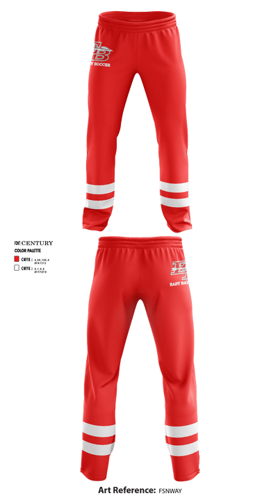 East Bay High School Soccer 75006154 Sweatpants - 1