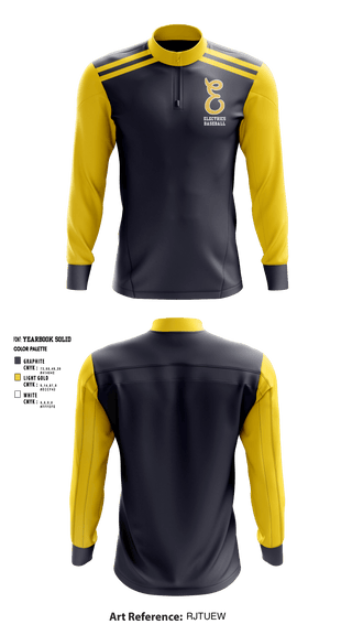 Quarter Zip Jacket, Electrics, Baseball, Teamtime, Team time, sublimation, custom sports apparel, team uniforms, spirit wear, spiritwear, sports uniforms, custom shirts, team store, custom team store, fundraiser sports, apparel fundraiser