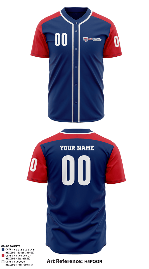 Two Button Baseball Jersey, Usa Softball New Hamsphire, Softball, Teamtime, Team time, sublimation, custom sports apparel, team uniforms, spirit wear, spiritwear, sports uniforms, custom shirts, team store, custom team store, fundraiser sports, apparel fundraiser