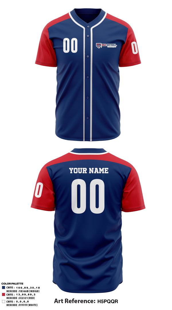 Two Button Baseball Jersey, Usa Softball New Hamsphire, Softball, Teamtime, Team time, sublimation, custom sports apparel, team uniforms, spirit wear, spiritwear, sports uniforms, custom shirts, team store, custom team store, fundraiser sports, apparel fundraiser
