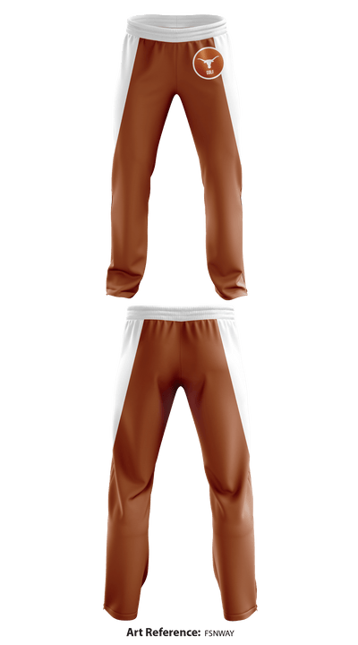 University of Texas Golf 51957377 Sweatpants - 1