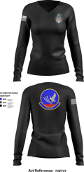 Rescue AFE 23786541 Women's Long Sleeve V-neck Shirt - 7
