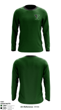 Tigard High School Tennis 55751145 Long Sleeve Performance Shirt - 1