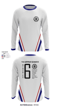 Virginia District 6 Little League 48393009 Long Sleeve Performance Shirt - 1