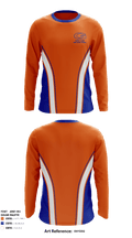 Robert B Glenn High School Football 30950634 Long Sleeve Performance Shirt - 1