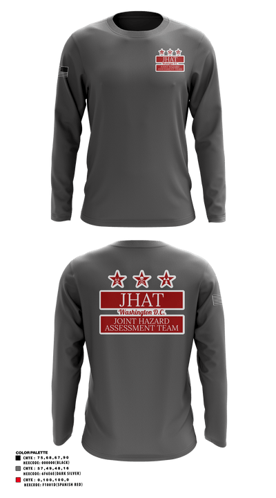 JHAT 14476812 Long Sleeve Performance Shirt - 2