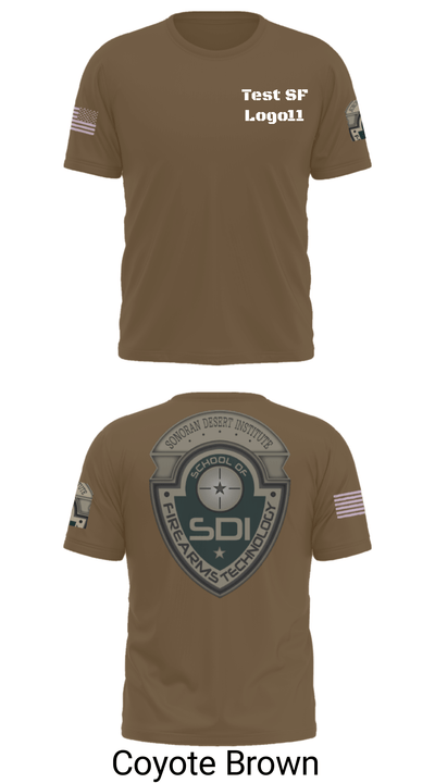 Test SF Logo 16004450 Short Sleeve Performance Shirt - 3