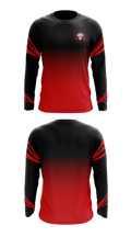 Castleberry High School Cheer 36149140 Long Sleeve Performance Shirt - 1