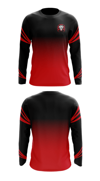 Long Sleeve Performance Shirt, Castleberry High School Cheer, School Spirit Store, Teamtime, Team time, sublimation, custom sports apparel, team uniforms, spirit wear, spiritwear, sports uniforms, custom shirts, team store, custom team store, fundraiser sports, apparel fundraiser