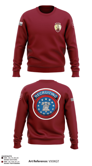 Crew Neck Sweatshirt, , Army, Teamtime, Team time, sublimation, custom sports apparel, team uniforms, spirit wear, spiritwear, sports uniforms, custom shirts, team store, custom team store, fundraiser sports, apparel fundraiser