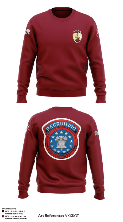 Medical Recruiting 88725565 Crew Neck Sweatshirt - 2