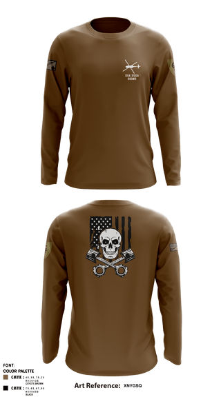 Long Sleeve Performance Shirt, , National Guard, Teamtime, Team time, sublimation, custom sports apparel, team uniforms, spirit wear, spiritwear, sports uniforms, custom shirts, team store, custom team store, fundraiser sports, apparel fundraiser